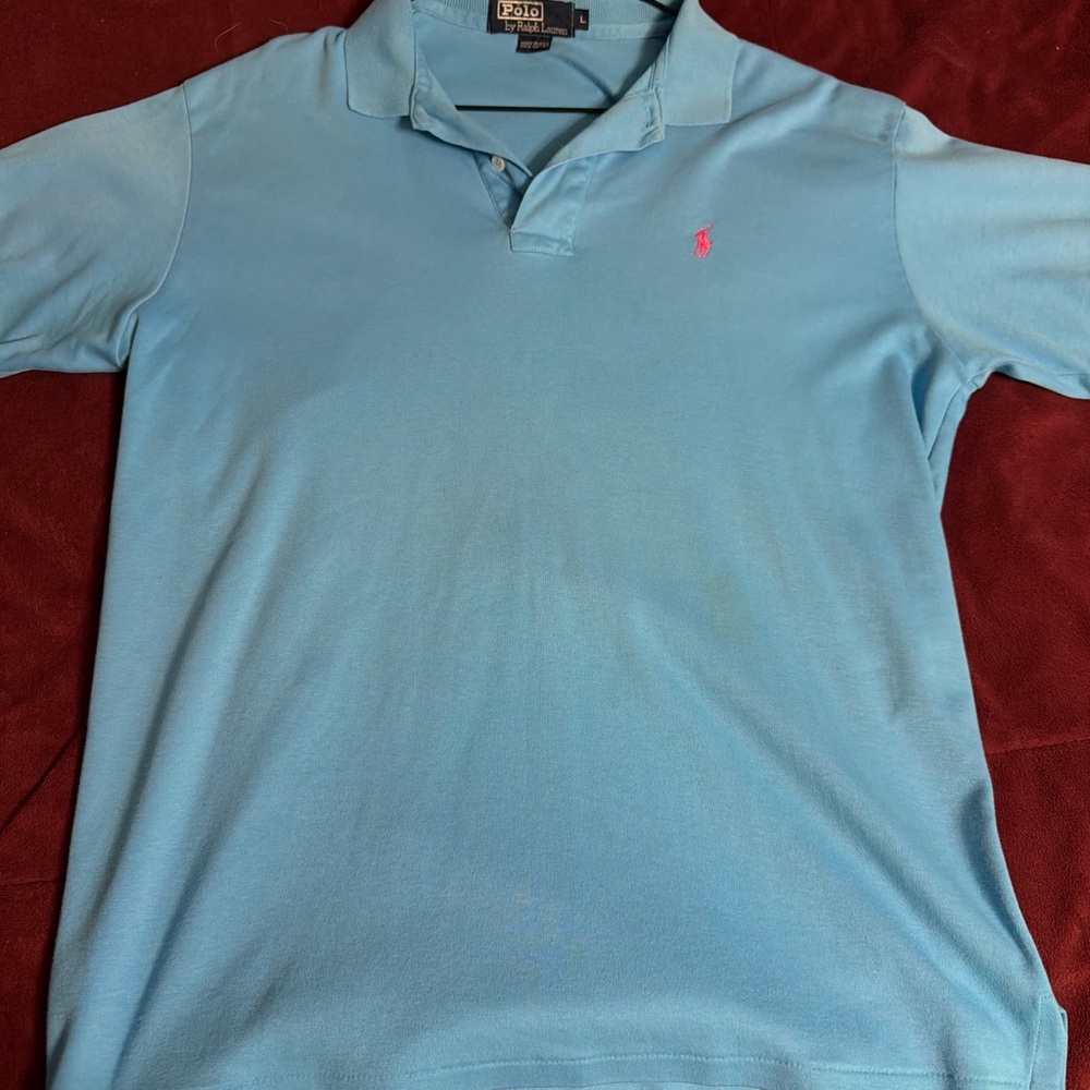 Polo by Ralph Lauren Light Blue Polo Shirt